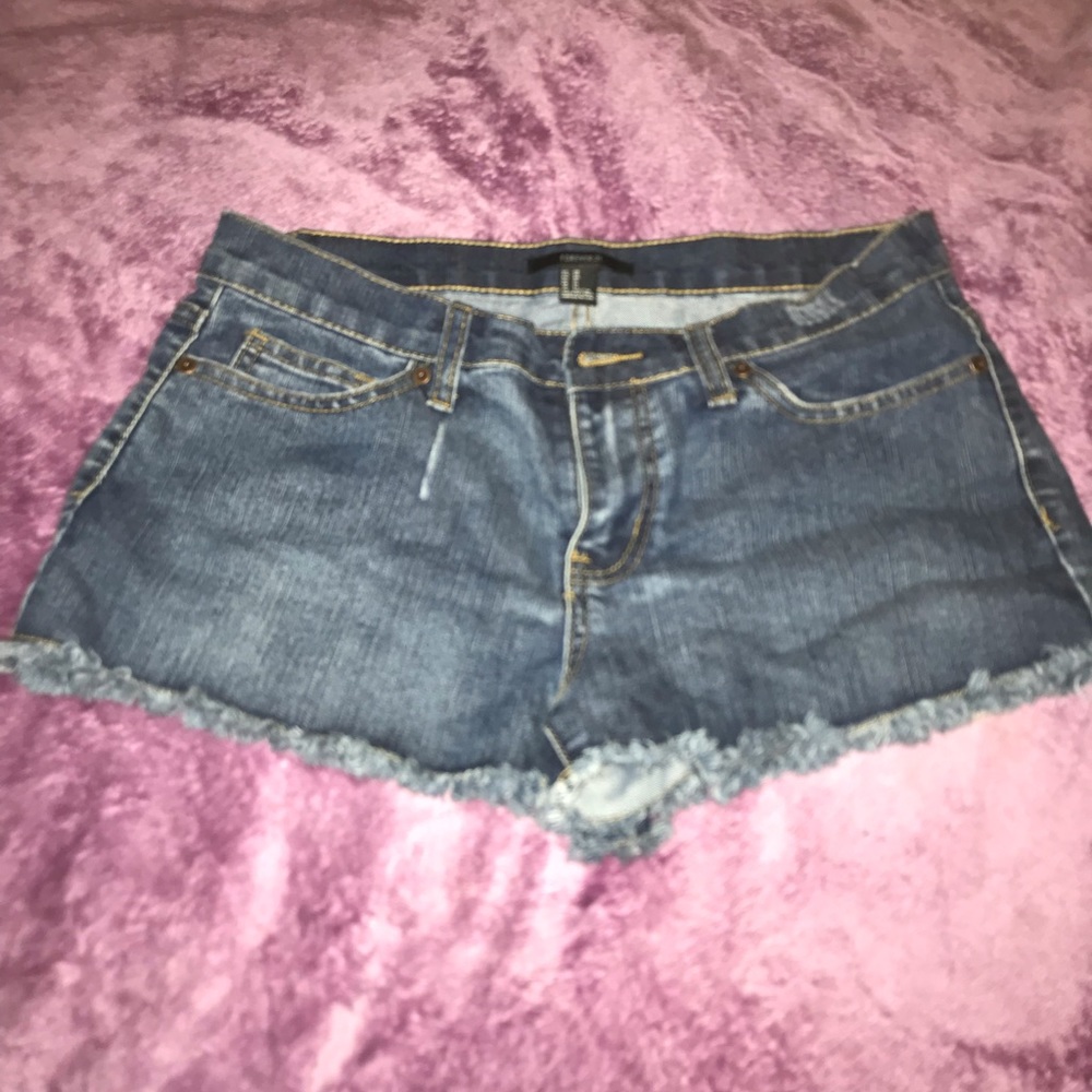 Forever 21 Distressed Shorts